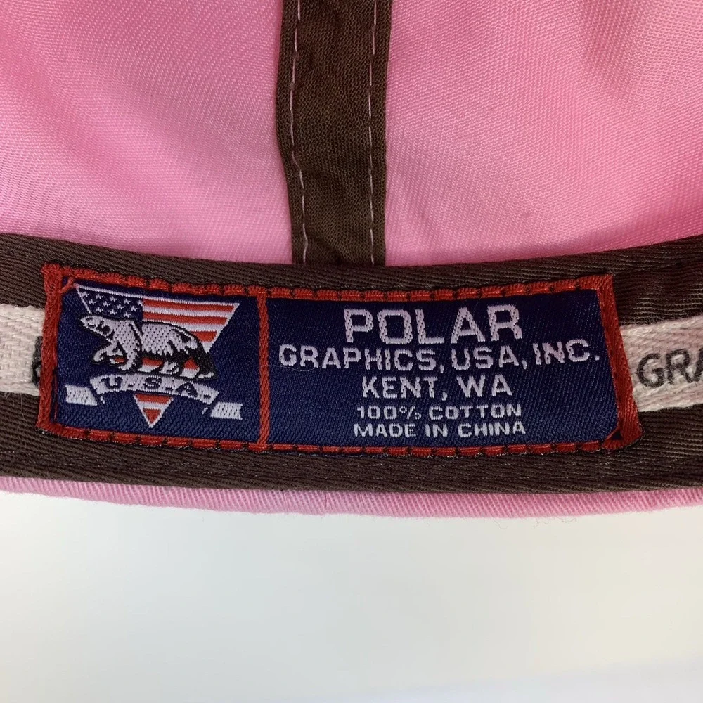 Crater of Diamonds State Park Hat Women Pink Brown Adjustable Strap Baseball Cap
